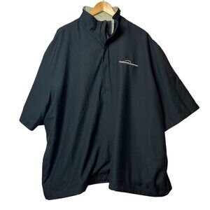 Callaway Golf Brushed Microfiber Pullover Jacket XXL Black Presbyterian Healthca